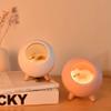 DesirePath Kids Cat Night Light Stepless Dimming Touch Control Cute Little Pet House Atmosphere Light Sleeping Lamp for Bedroom Table Nursery Baby Gift view 3