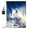 Lovewlb Tablet Case for Alcatel JOY TAB Case Stand PU Leather Cover Lang view 1
