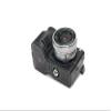 A6600 Camera Case, BolinUS Handmade Genuine Real Leather Half Camera Case Bag Cover for Sony Alpha A6600 Camera Bottom Opening Version + Hand Strap (Black) view 4