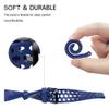 200Pcs Compatible for 3Plus Cruz Band, Blueshaw Quick Release Silicone Replacement Wristbands Sport Strap with Metal Buckle Compatible with 3Plus Cruz Hybrid Smartwatch (Blue) view 3