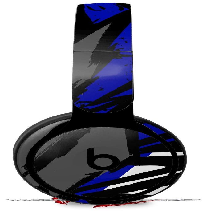 WraptorSkinz Vinyl Decal Wrap Works with Beats Solo Pro Headphones Baja 0040 Blue Royal - Skin Only Beats NOT Included