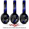 WraptorSkinz Vinyl Decal Wrap Works with Beats Solo Pro Headphones Baja 0040 Blue Royal - Skin Only Beats NOT Included view 3