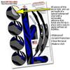 WraptorSkinz Vinyl Decal Wrap Works with Beats Solo Pro Headphones Baja 0040 Blue Royal - Skin Only Beats NOT Included view 4