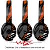WraptorSkinz Vinyl Decal Wrap Works with Beats Solo Pro Headphones Baja 0040 Orange Burnt - Skin Only Beats NOT Included view 3