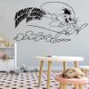 Andale Andale Arriba Arriba Cartoon Wall Sticker Art Decal for Girls Boys Room Bedroom Nursery Kindergarten House Fun Home Decor Stickers Wall Art Vinyl Decoration Size (27x30 inch) view 4