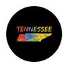 Tennessee State Outline Colorful TN Paint Artwork Tennessee PopSockets PopGrip: Swappable Grip for Phones & Tablets view 3