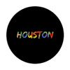 Houston Texas Colorful City Pride Rainbow Art Gift Houston PopSockets PopGrip: Swappable Grip for Phones & Tablets view 3