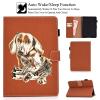 Artyond Case for Kindle Paperwhite, PU Leather Folio Card Slots Case with Auto Sleep/Wake Cover for Amazon Kindle Paperwhite 123 (Fits All 2012, 2013, 2015 and 2016 Versions), Cat Dog view 2