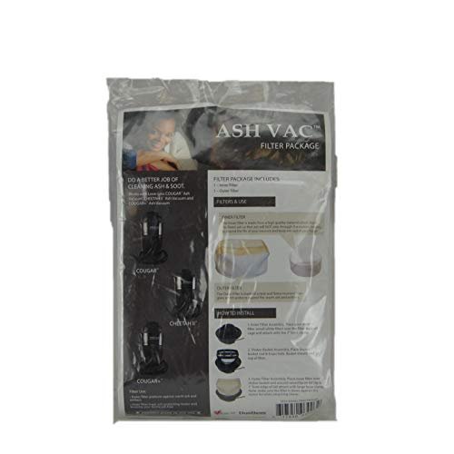 Replacement Part For Love-less Ash Drywall Vac 2pk Cloth Paper Bags # compare to part 13141