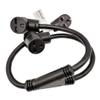 Parkworld 61520 Welder 30A Splitter, Industrial Male Plug NEMA 6-30P to (2) 6-30R Female Connectors, NEMA 6-30 Splitter Cord Adapter 2 feet view 1