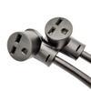 Parkworld 61520 Welder 30A Splitter, Industrial Male Plug NEMA 6-30P to (2) 6-30R Female Connectors, NEMA 6-30 Splitter Cord Adapter 2 feet view 4