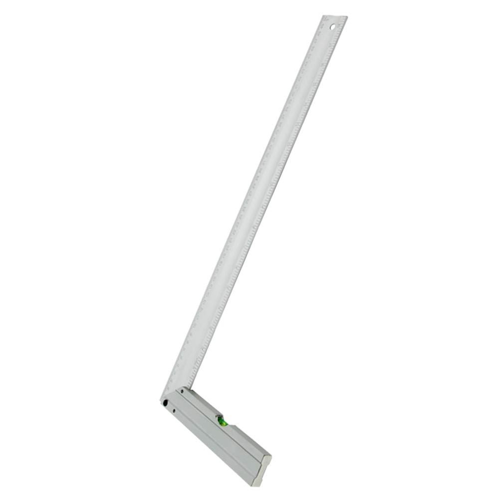 Utoolmart Right Angle Ruler,Framing Square Ruler,500mm / 19.7-inch Stainless Steel, L Shape Ruler, Framing Ruler, Try Square Ruler Tools for Carpenter Engineer 1 Pcs