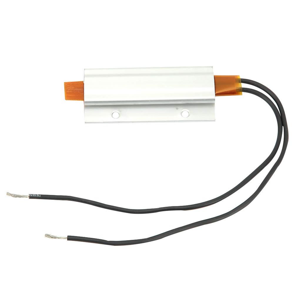 Aluminum Heating Plate 12V 60x28x7mm Miniature Heater for Circuit Insulation Air Heating Element Thermostat Compatible Air Heater with Fast Warm-up (60)