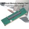 ASHATA Laptop DDR3 to Desktop Adapter Card,Laptop SO-DIMM to Desktop DIMM Memory Connector Adapter view 2