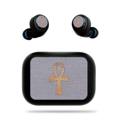 MightySkins Skin for Amazon Echo Buds - Ankh | Protective, Durable, and Unique Vinyl Decal Wrap Cover | Easy to Apply, Remove, and Change Styles | Made in The USA