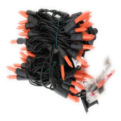 Walgreens Indoor Outdoor mini 70 Orange Light Set