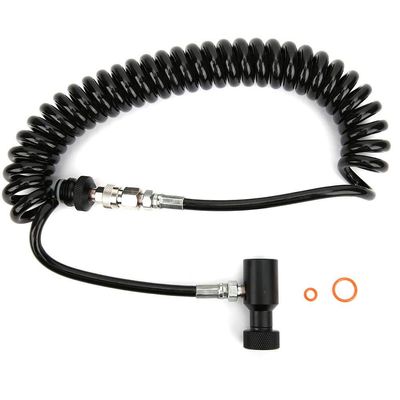 Air Coil Remote Hose Aluminium Air Coil Connecting Hose Paintball Remote Line with 3000psi Pressure