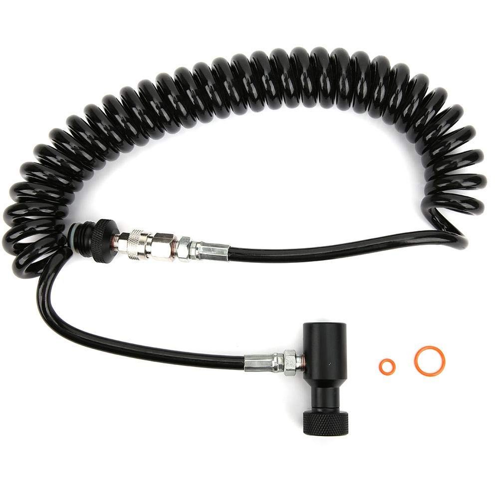 Air Coil Remote Hose Aluminium Air Coil Connecting Hose Paintball Remote Line with 3000psi Pressure