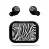 MightySkins Skin for Amazon Echo Buds - Black Zebra | Protective, Durable, and Unique Vinyl Decal Wrap Cover | Easy to Apply, Remove, and Change Styles | Made in The USA view 1