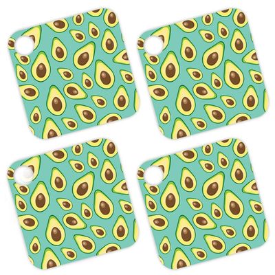 MightySkins Skin for Tile Mate (2020) 4 Pack - Seafoam Avocado | Protective, Durable, and Unique Vinyl Decal Wrap Cover | Easy to Apply, Remove, and Change Styles | Made in The USA
