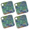 MightySkins Skin for Tile Mate (2020) 4 Pack - Irises | Protective, Durable, and Unique Vinyl Decal Wrap Cover | Easy to Apply, Remove, and Change Styles | Made in The USA (TILEMA20-Irises) view 1