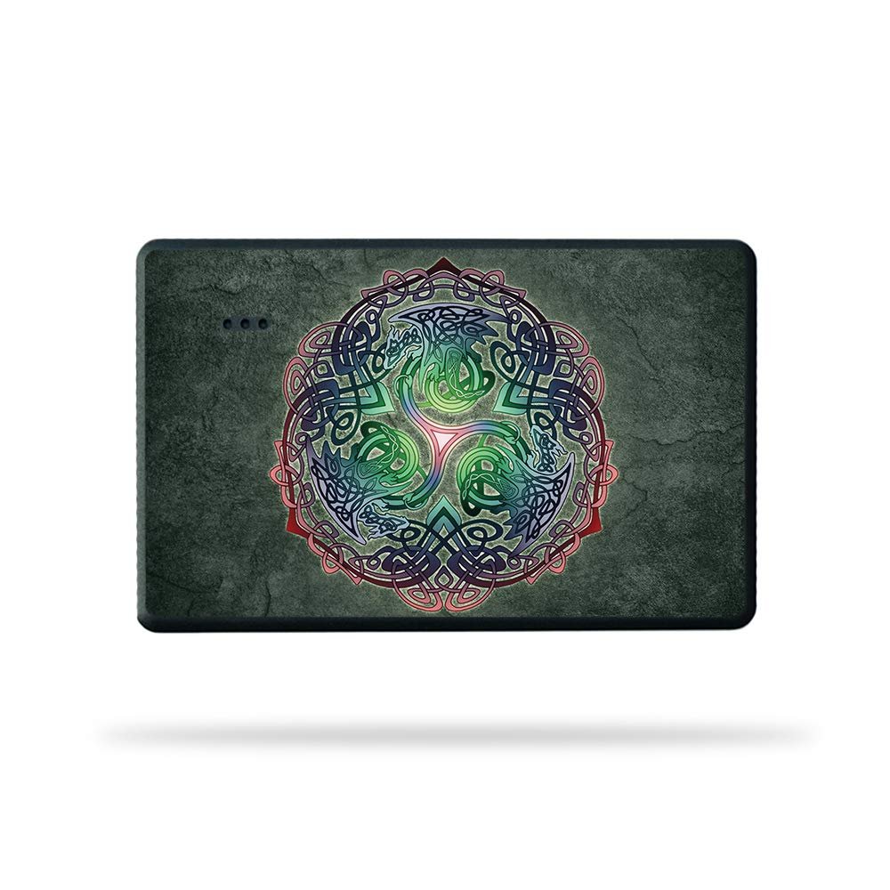 MightySkins Skin for Tile Slim (2020) - Celtic Dragon | Protective, Durable, and Unique Vinyl Decal Wrap Cover | Easy to Apply, Remove, and Change Styles | Made in The USA