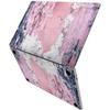 Cavka Vinyl Decal Skin Compatible for MacBook Pro 16 M3 M2 M1 14 2023 Air 15 2022 Retina 2020 Air 13 Mac 12 Paint Watercolor Print Creative Abstract Oil Cover Grunge Design Laptop Sticker Pink view 2