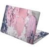 Cavka Vinyl Decal Skin Compatible for MacBook Pro 16 M3 M2 M1 14 2023 Air 15 2022 Retina 2020 Air 13 Mac 12 Paint Watercolor Print Creative Abstract Oil Cover Grunge Design Laptop Sticker Pink view 4