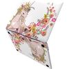 Cavka Vinyl Decal Skin Compatible for MacBook Pro 16 M3 M2 M1 14 2023 Air 15 2022 Retina 2020 Air 13 Mac 12 Roses Flowers Print Unicorn Horse Animal Cute New Cover Design Nature Laptop Sticker view 2