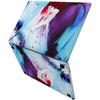 Cavka Vinyl Decal Skin Compatible for MacBook Pro 16 M3 M2 M1 14 2023 Air 15 2022 Retina 2020 Air 13 Mac 12 Palette Trendy Colorful Cover Laptop Paint Modern Sticker Print Design Knife Blue view 2