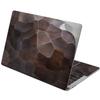 Cavka Vinyl Decal Skin Compatible for MacBook Pro 16 M3 M2 M1 14 2023 Air 15 2022 Retina 2020 Air 13 Mac 12 Wooden Print Bronze Cover Brown Abstract Mosaic Design Tile Laptop Sticker Luxury view 4