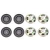 uxcell 0.5 W 32 Ohm DIY Magnetic Speaker 40mm Round-Shape Replacement Loudspeaker for DVD/EVD 8pcs view 1
