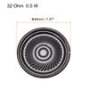 uxcell 0.5 W 32 Ohm DIY Magnetic Speaker 40mm Round-Shape Replacement Loudspeaker for DVD/EVD 8pcs view 2