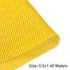 uxcell Yellow Speaker Mesh Grill Stereo Fabric Dustproof 0.5x1.45M 20 x 57 Inch view 2