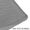 uxcell Gray Speaker Mesh Grill Stereo Fabric Dustproof 0.5x1.45M 20 x 57 Inch view 2