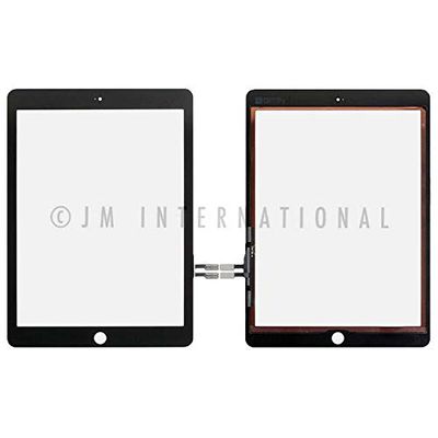ePartSolution_LCD Display Touch Screen Digitizer Glass Lens for iPad 6th Gen A1893 A1954 Replacement Part USA (Black)