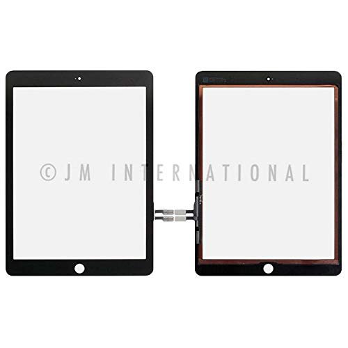 ePartSolution_LCD Display Touch Screen Digitizer Glass Lens for iPad 6th Gen A1893 A1954 Replacement Part USA (Black)
