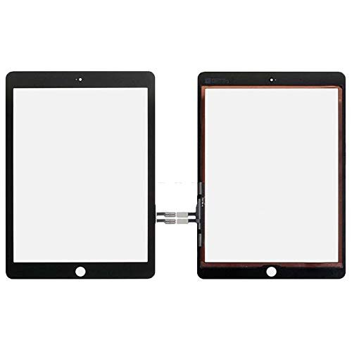 ePartSolution for iPad 6 Touch Screen Digitizer Glass Lens Replacement for A1893 A1954 iPad 6th Gen 9.7" USA (Black)