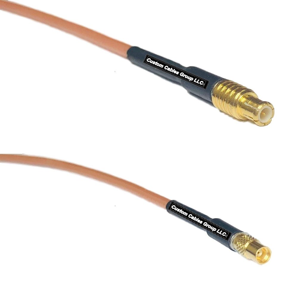 0.5 feet RG316 MCX Male to MMCX Female RF Pigtail Coaxial Cable