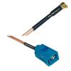 0.5 feet RG316 MMCX Male Angle to Fakra Z Female RF Pigtail Coaxial Cable view 1