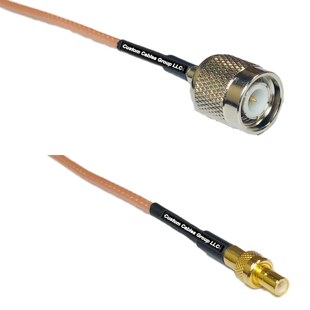 0.5 feet RG316 TNC Male to SMB Male RF Pigtail Coaxial Cable