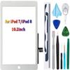 T Phael White Touch Screen Digitizer Repair Kit for iPad 10.2" 2019 iPad 7 7th Gen A2197 A2198 A2200 Front Glass Replacement (Without Home Button,not Include LCD) + Tools view 1