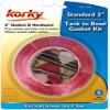 Korky 464BP Universal Toilet Tank to Bowl Gasket & Hardware Kit - Fits Most 2-Inch, 2-Piece Toilet Tanks - Made in USA, 3 Pack view 3