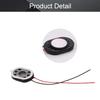 Fielect 2Pcs DIY Magnetic Speaker 1W 8 Ohm 20 x 14 x 3mmL x W x H Oval Shape Replacement Loudspeaker view 4