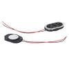 Fielect DIY Magnetic Speaker 1W 8 Ohm 24 x 15 x 4mmL x W x H Oval Shape Replacement Loudspeaker 1pcs view 1