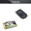 Fielect 4Pcs DIY Magnetic Speaker 5W 8 Ohm 70 x 40mm (L x W) Rectangle Shape Replacement Loudspeaker view 3