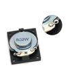 Fielect 3Pcs DIY Magnetic Speaker 2W 8 Ohm 40 x 28mm (L x W) Rectangle Shape Replacement Loudspeaker view 3