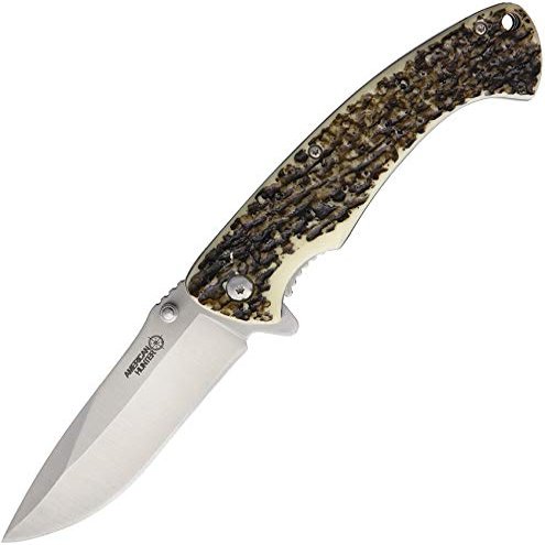 AMERICAN HUNTER Linerlock A/O Imitation Stag AH016