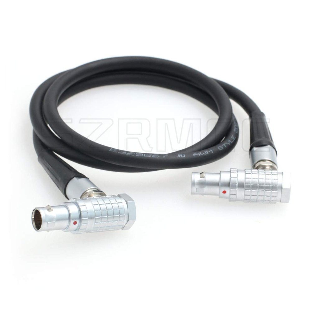 SZRMCC Right Angle 1B 16 pin Male to Right Angle 1B 16 pin Male LCD/OLED EVF Cable for Red Epic Scarlet Red DSMC2 Camera (Right Angle-Right Angle, 1m)