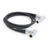 SZRMCC Right Angle 1B 16 pin Male to Right Angle 1B 16 pin Male LCD/OLED EVF Cable for Red Epic Scarlet Red DSMC2 Camera (Right Angle-Right Angle, 1m) view 2